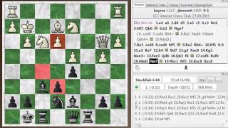 Blitz chess postmortem #530: French defense - Advance variation