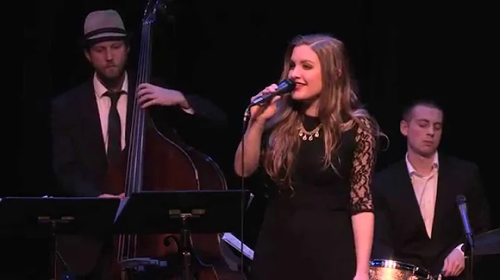 Vocalist Sarah Moyers performs "O Barquinho"