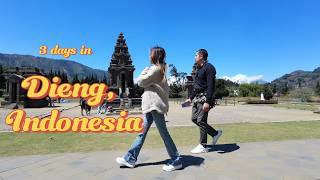 Traveling the beautiful mountains of Dieng, Java, Indonesia