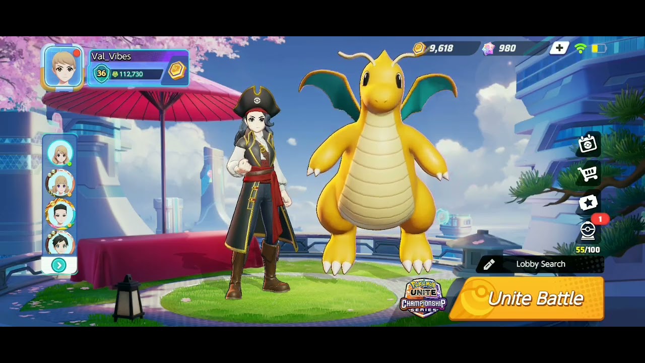 buying pokemon unite gem & buying battle pass