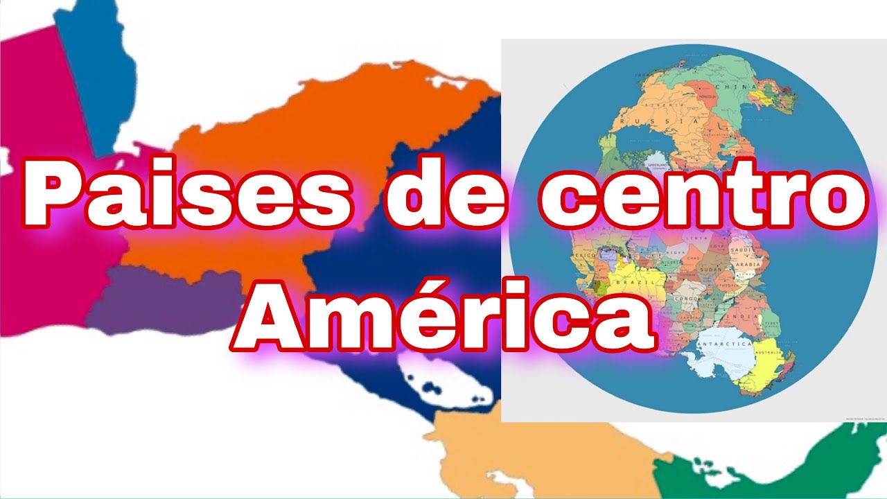 Adivina cuáles son los paises que conforman centro Amèrica - YouTube
