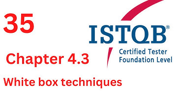 #istqb #quality_control شرح chapter 4 ISTQB Foundation Level - White box Testing