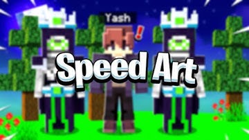 🎨 Speed Art - 2D Minecraft Thumbnail #1 🎨