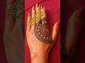 Simple & Natural Henna Art 🤗| Minimal Mehndi Design| Perfect for Beginners #henna #mehndi