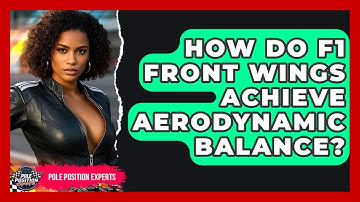 How Do F1 Front Wings Achieve Aerodynamic Balance? - Pole Position Experts