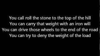 Rush-Carve Away The Stone (Lyrics)