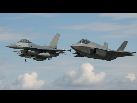 Как изменились истребители за 40 лет? F-16 vs F-35: Технологии будущего