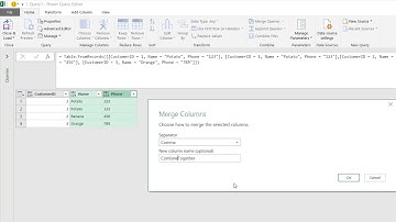 PowerQuery   What is Table.CombineColumns