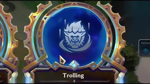 I hit Trolling Trundle