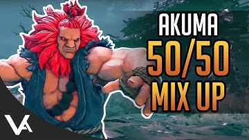 SFV - Akuma 50/50 Mixup Setup Guide