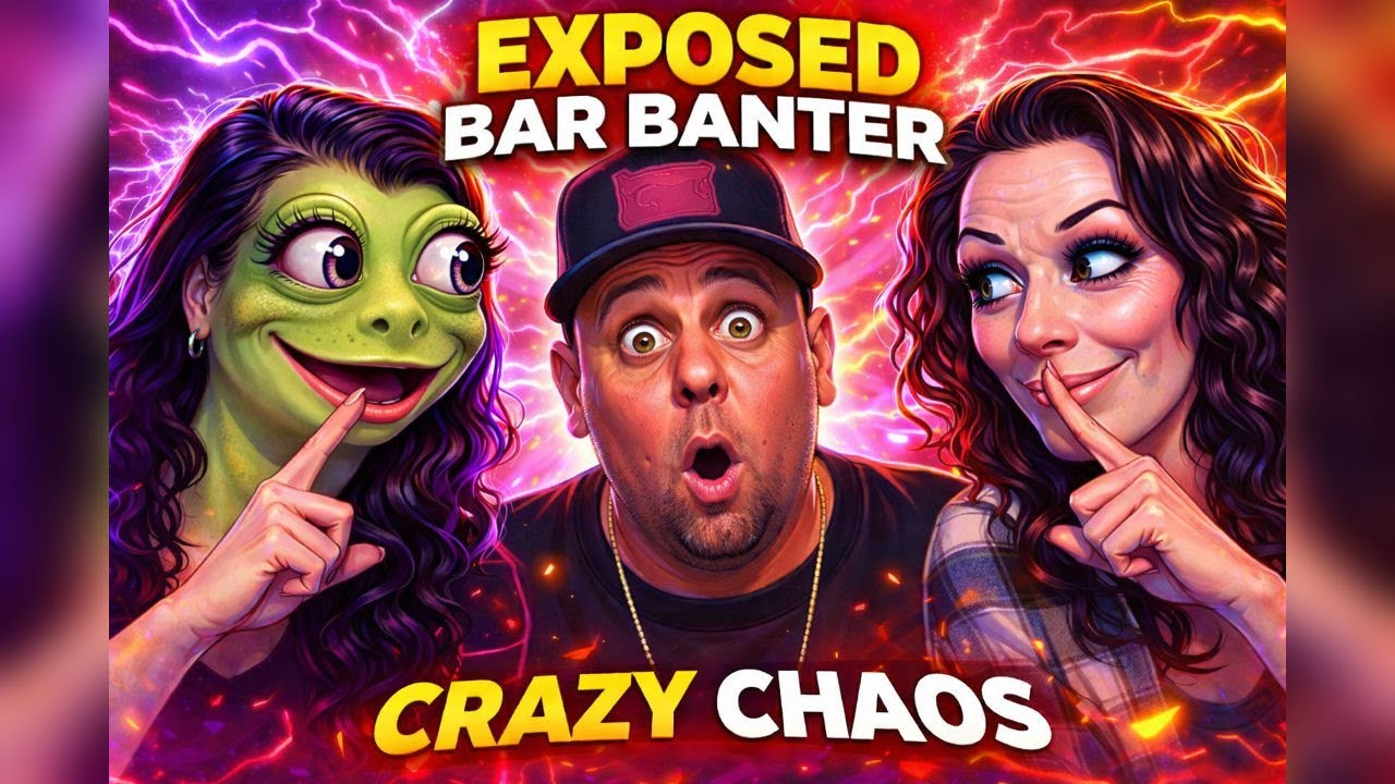 Exposed Bar Banter: Two Girls Spill Secrets & Chaos