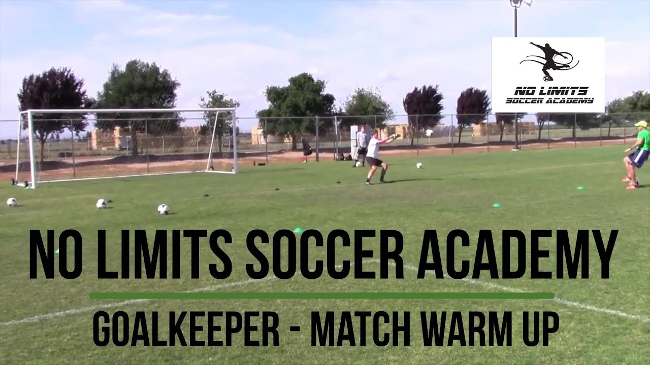 Soccer Goalkeeper Training Match Warm Up Exercises YouTube