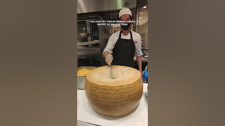 PASTA PREPARED IN A MASSIVE CHEESE WHEEL! 🧀