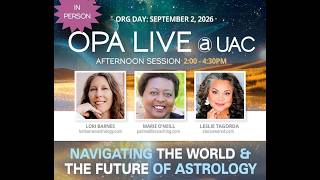 Thriving in the AI Era: Business Strategies for Astrologers | OPA Live @ UAC