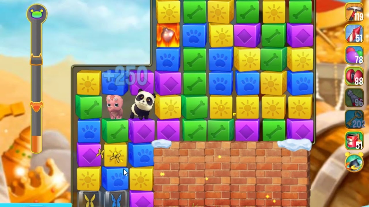 Pet Rescue Saga level 2905 no boosters ►TOBIAS DEAMON◄
