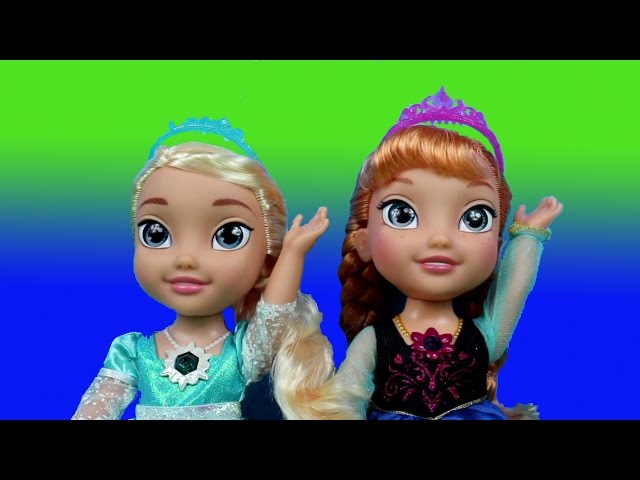 Disney Frozen Poupées « Singing Sisters » Les soeurs chantantes Anna et Elsa,  ens. de 2 