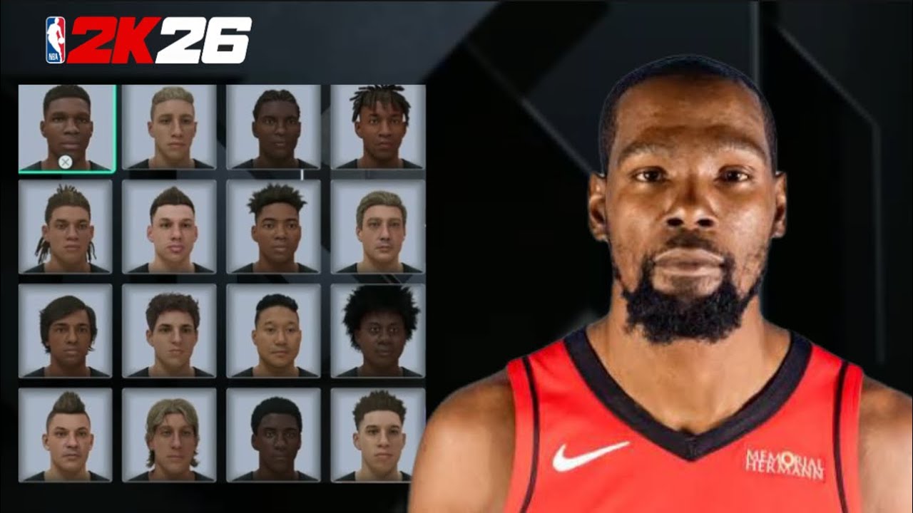 Best NBA 2K26 Kevin Durant Face Creation | How To Make Kevin Durant on NBA 2K26