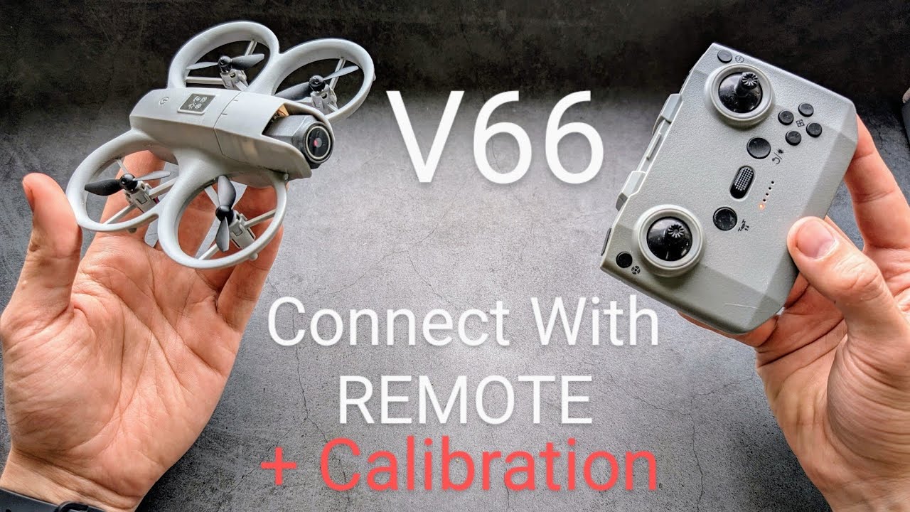 V66 Mini Drone - Connect With Remote Controller + FIX Remote Sync Problems & Lights Flashing