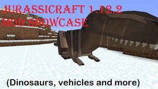 JurassiCraft 1.12.2 Mod Showcase(Dinosaurs, vehicles and more) screenshot 3