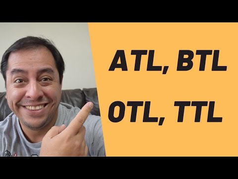 ¿Qué es el ATL, BTL, OTL, TTL?