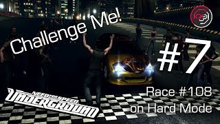Challenge Me! #7 - [NFSU] Race #108 on Hard Mode