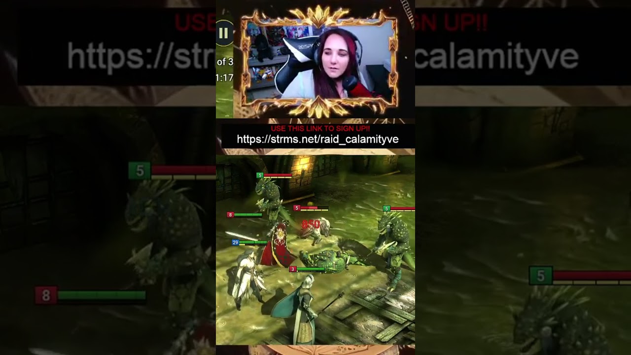 Sponsored stream by RAID:Shadow Legends! Hottest mobile and PC RPG GAME! | calamityvee on 