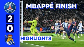 🔵🔴 PSG vs Real Sociedad (2-0) | Extended Highlights \& All Goals Mbappé \& Barcola