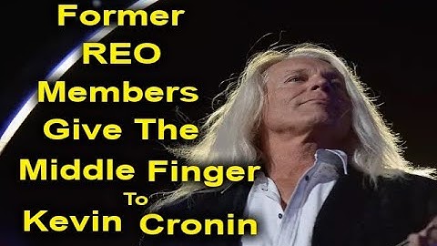 6 REO Members Reunite.... And Kevin Cronin Is Left In The Cold