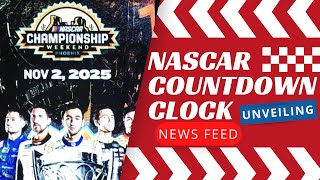 NASCAR Countdown Clock Unveiling | News Feed