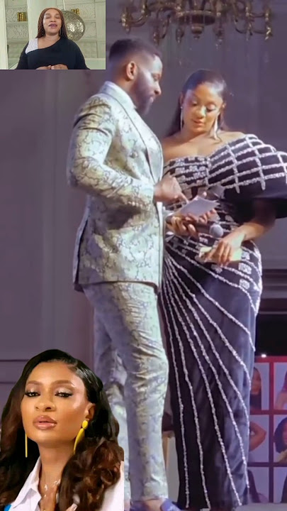 May yul Edochie turned heads in this classic outfit co-hosting with Ebuka big brother