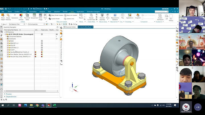 Lỗi file nx không mở được truc tiep