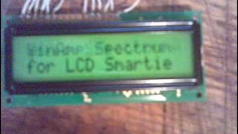 My First LCD2USB with PIC18F2550