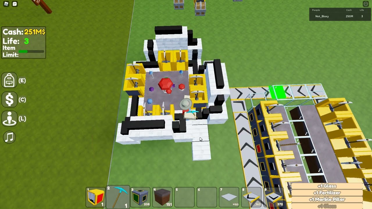 HOW TO GET MUSHROOMS WITHOUT BEING ON LIFE 3 [BLOCK TYCOON] YouTube