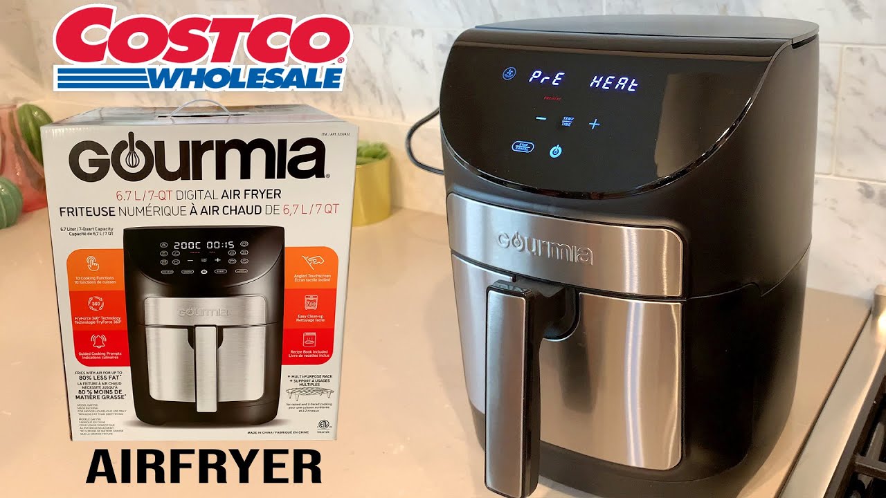 Gourmia Digital Air Fryer from Costco - YouTube