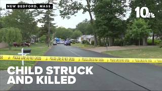 Child fatally struck riding bicycle in New Bedford