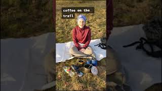 Coffee methods for hikers and campers #Shorts