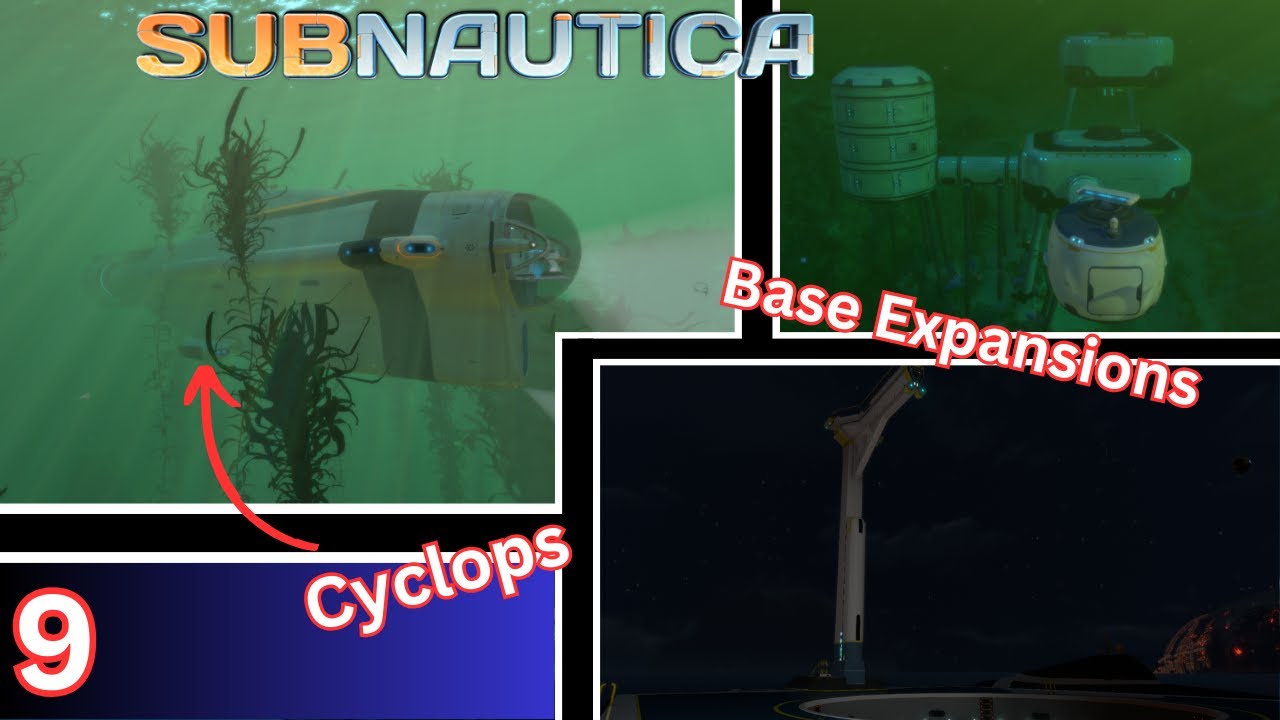 Cyclops and Base Expansions | Subnautica Part 9 - YouTube