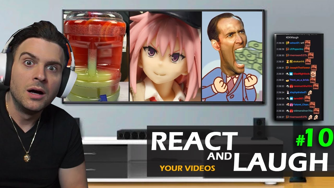 Reacting and Laughing to the videos YOU sent #10