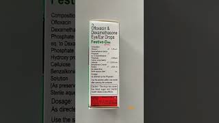 Festive Dee Eyeear Drops - Mrp & Contains