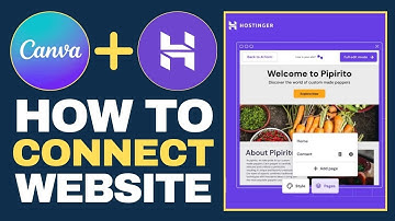 How to Connect Canva Website to Hostinger Domain (2025)