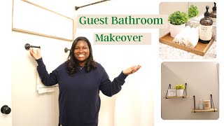 *New* Home Update: Guest Bathroom Makeover!