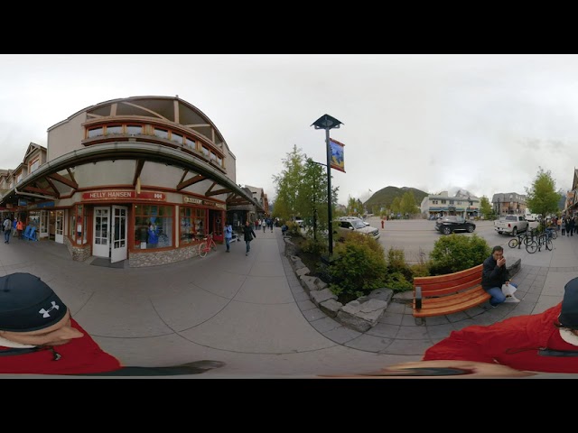 Banff Downtown - Video 360