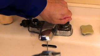 洗面台２ハンドル混合水栓パッキン交換