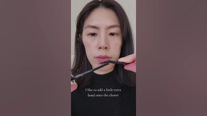 lash clusters made easy with Pearhaus lashes! #lashextensions #diylashes #falselashes #lashclusters