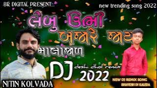 Nitin Kolvada | Lebu Ubhi Bajare Jai | DJ Remix | Malajad | Full Audio | New Gujarati Song 2022