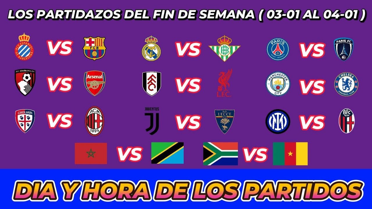 MANCHESTER CITY VS CHELSEA / PSG VS PARIS CUANDO JUEGAN FECHA HORARIO DÍA Y HORA EN VARIOS PAÍSES