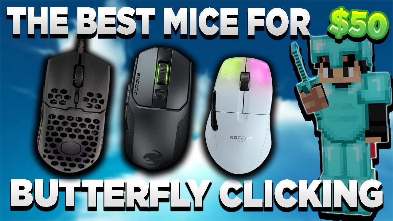 The Top 5 BEST Butterfly Clicking Mice (20+ CPS) 