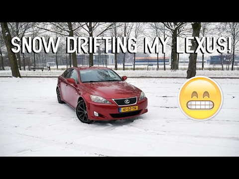 Snow Drifting My Lexus!