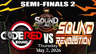 Boom All Star Sound Clash SEMI-FINAL 2 Code Red vs Sound Revolution at 153 Olympic Way All Star HQ.