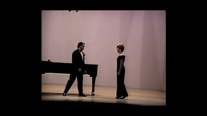 UNT Junior recital duet Colleen & Jeff Picon 1993